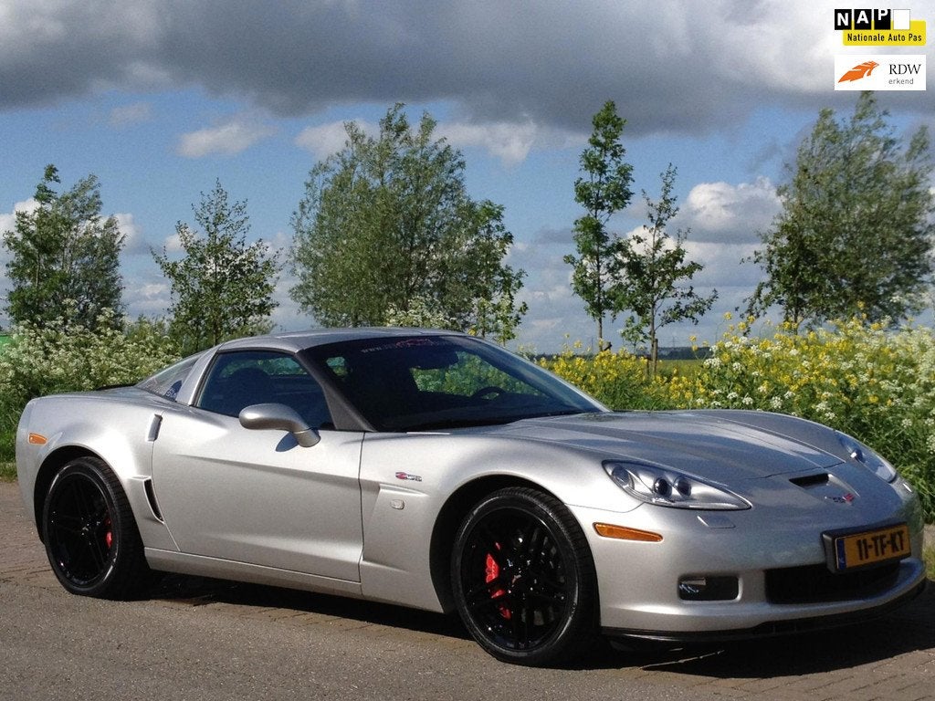 Corvette C6 Z06 Coupé 7.0 V8 orig NL auto ! 512 pk !, Auto's, Chevrolet, 512 pk, Gebruikt, Bedrijf, 2 stoelen
