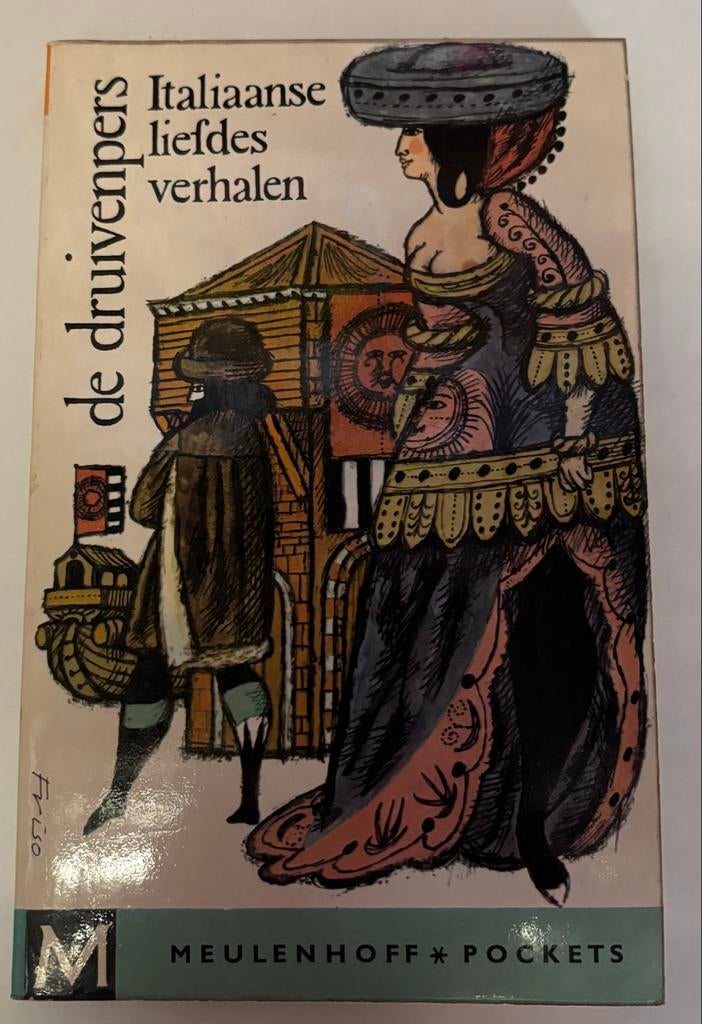 De Druivenpers - Italiaanse liefdesverhalen - Meulenhoff Poc, Ophalen of Verzenden, Gelezen, Nederland