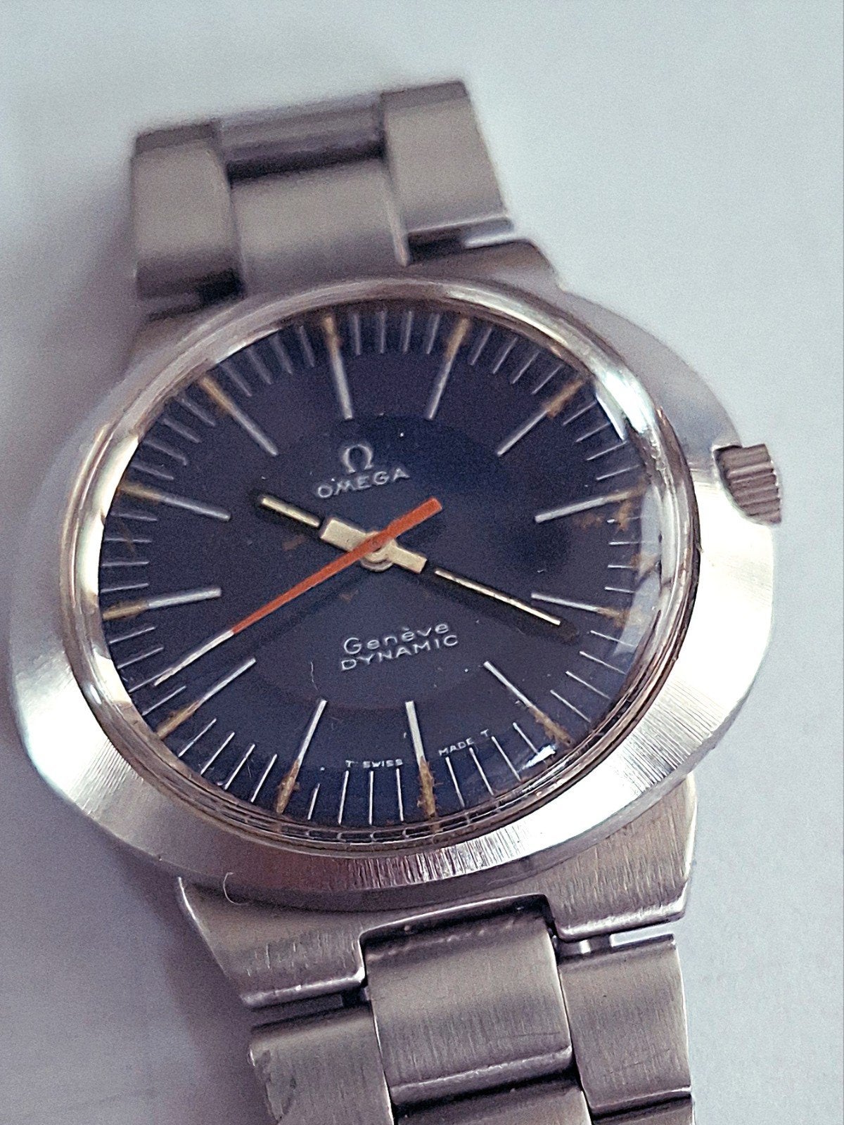 OMEGA GENEVE DYNAMIC, Ophalen of Verzenden, Gebruikt, Omega