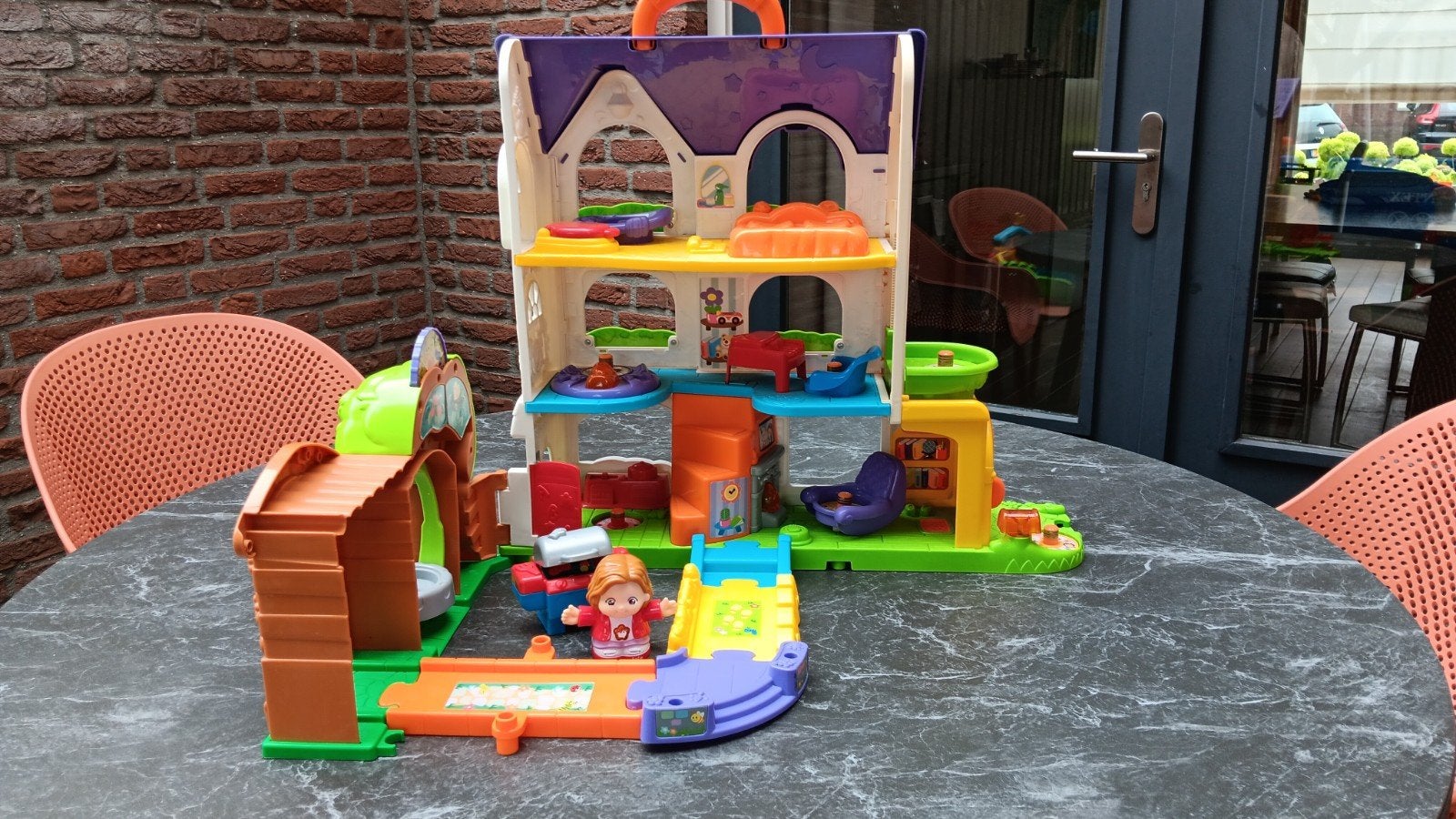 Fisher-Price Little People Speelhuis met accessoires, Ophalen, Gebruikt, Jongen of Meisje