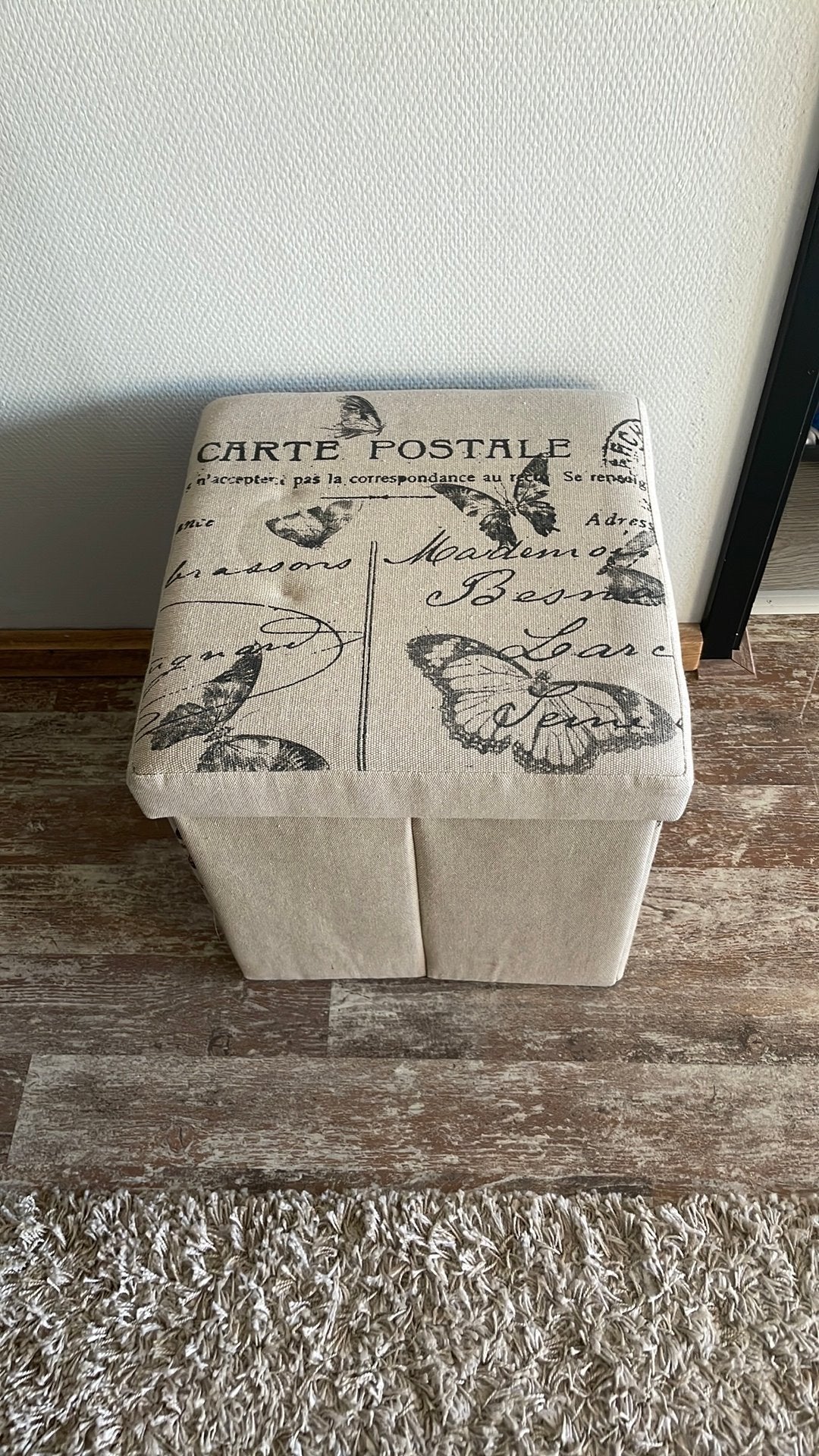 Poef/ opbergbox, Ophalen, Gebruikt, Vierkant, Minder dan 50 cm