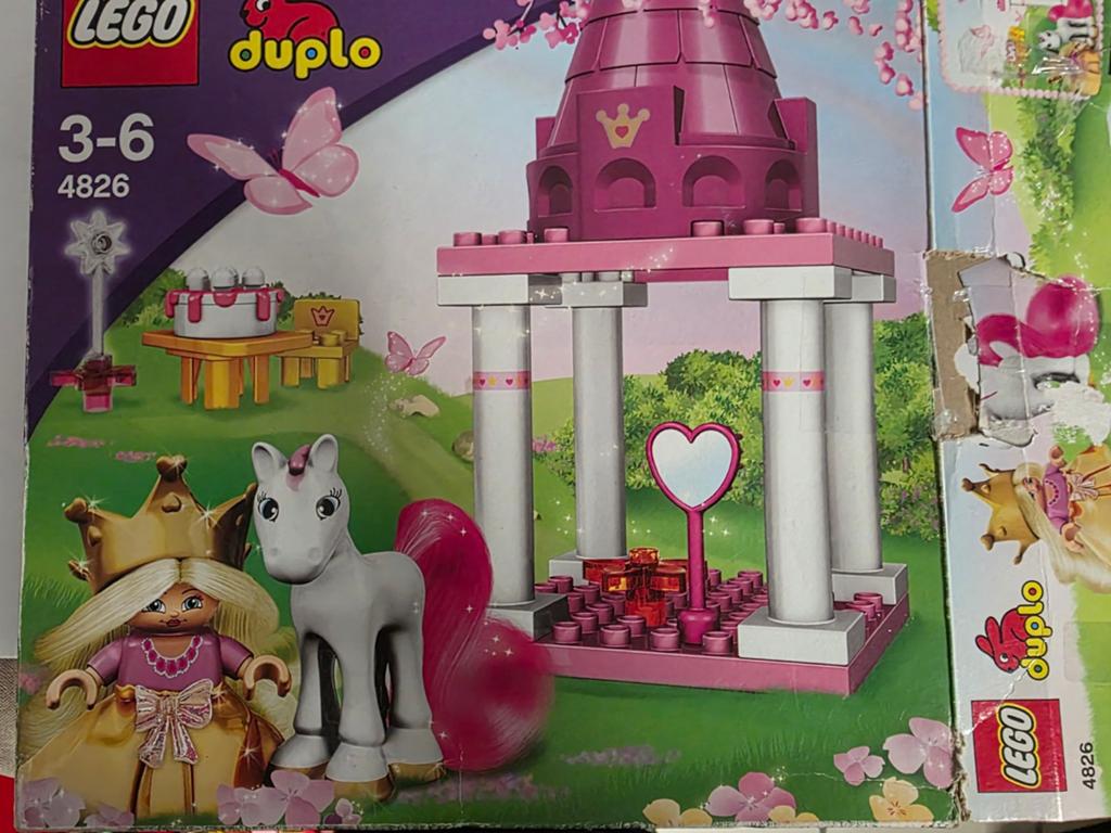 Lego duplo prinsessen nr 4826, Kinderen en Baby's, Speelgoed | Duplo en Lego, Ophalen of Verzenden, Zo goed als nieuw, Duplo