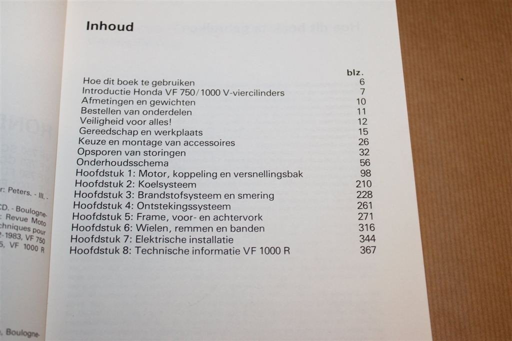Honda VF750 & VF1000 — Reparatie & Onderhoud [1982-1985], Ophalen of Verzenden, Honda