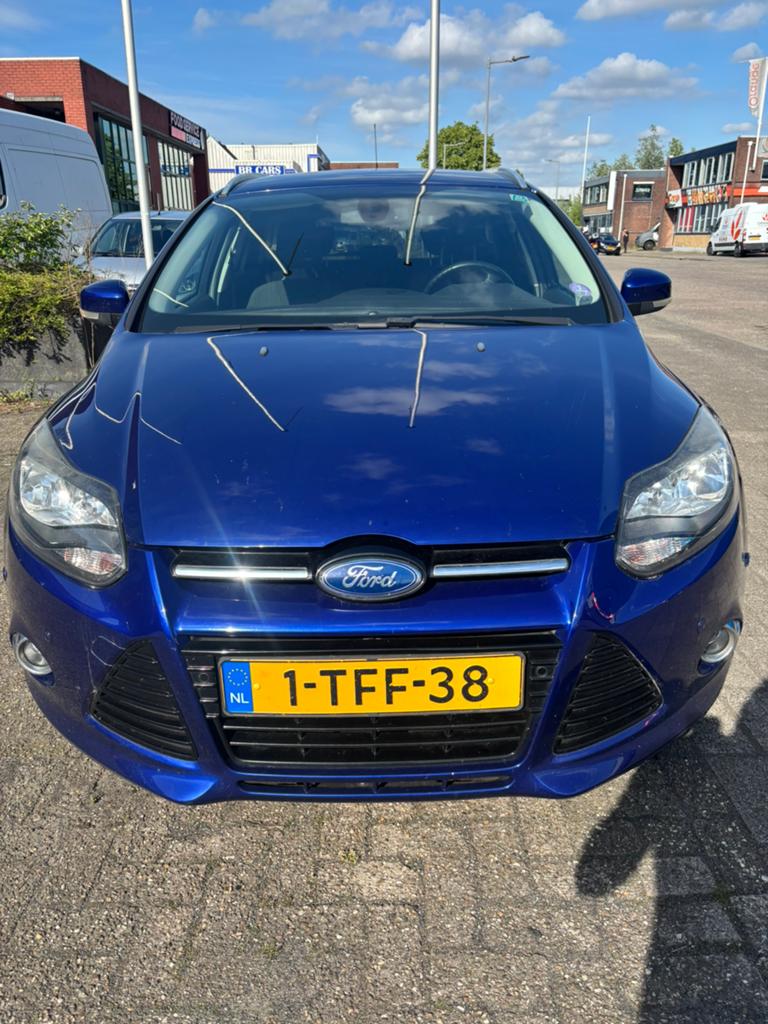 schade auto, Auto diversen, Schadeauto's, Blauw, Stationwagon, Handgeschakeld, Ophalen of Verzenden