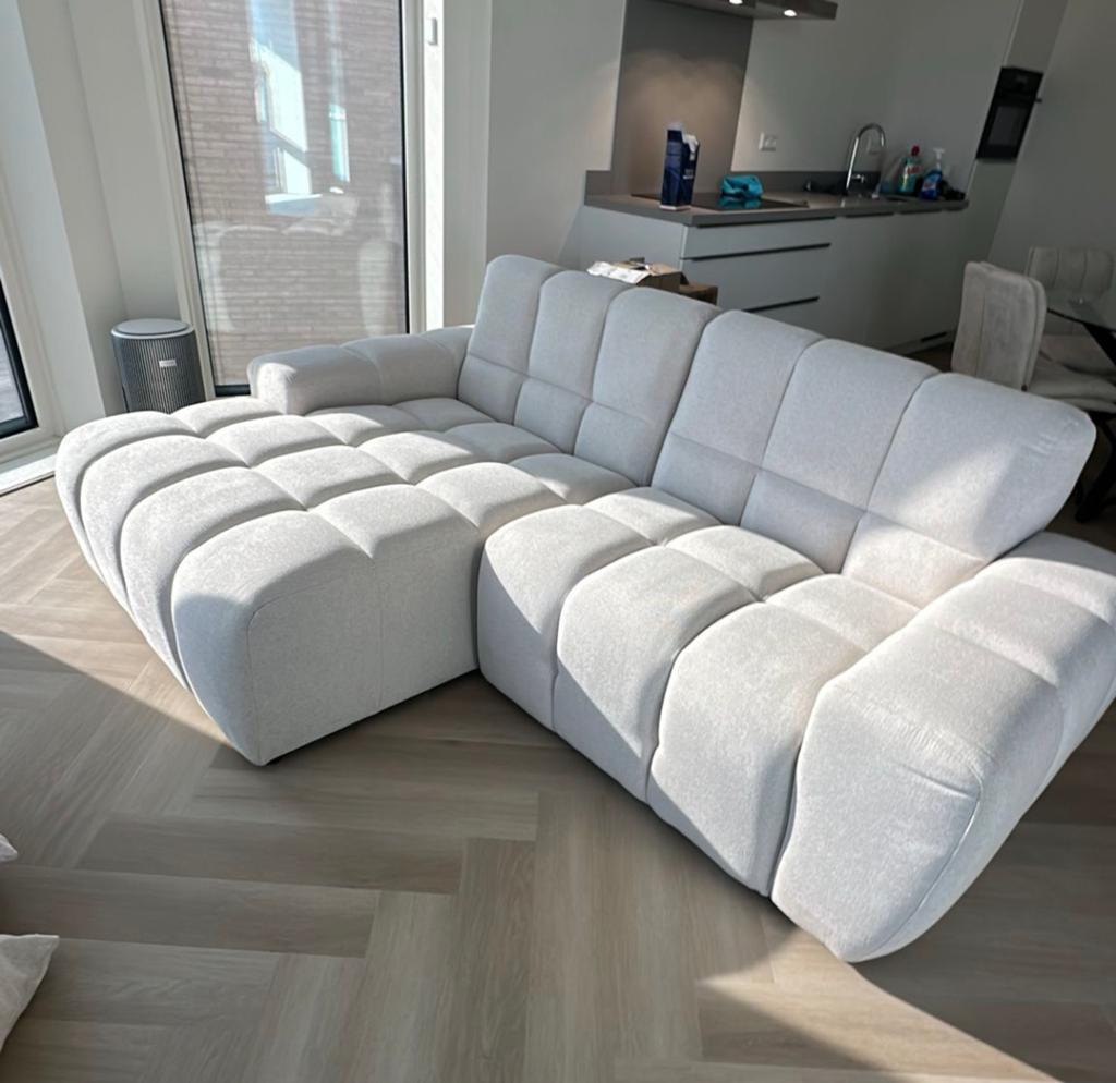 Loungebank (Goossens) 246 cm breed, Ophalen, Zo goed als nieuw