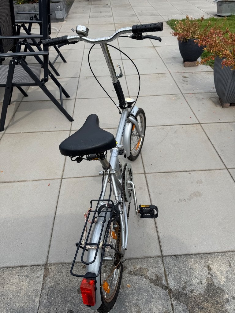 Vouwfiets, Ophalen, Gebruikt