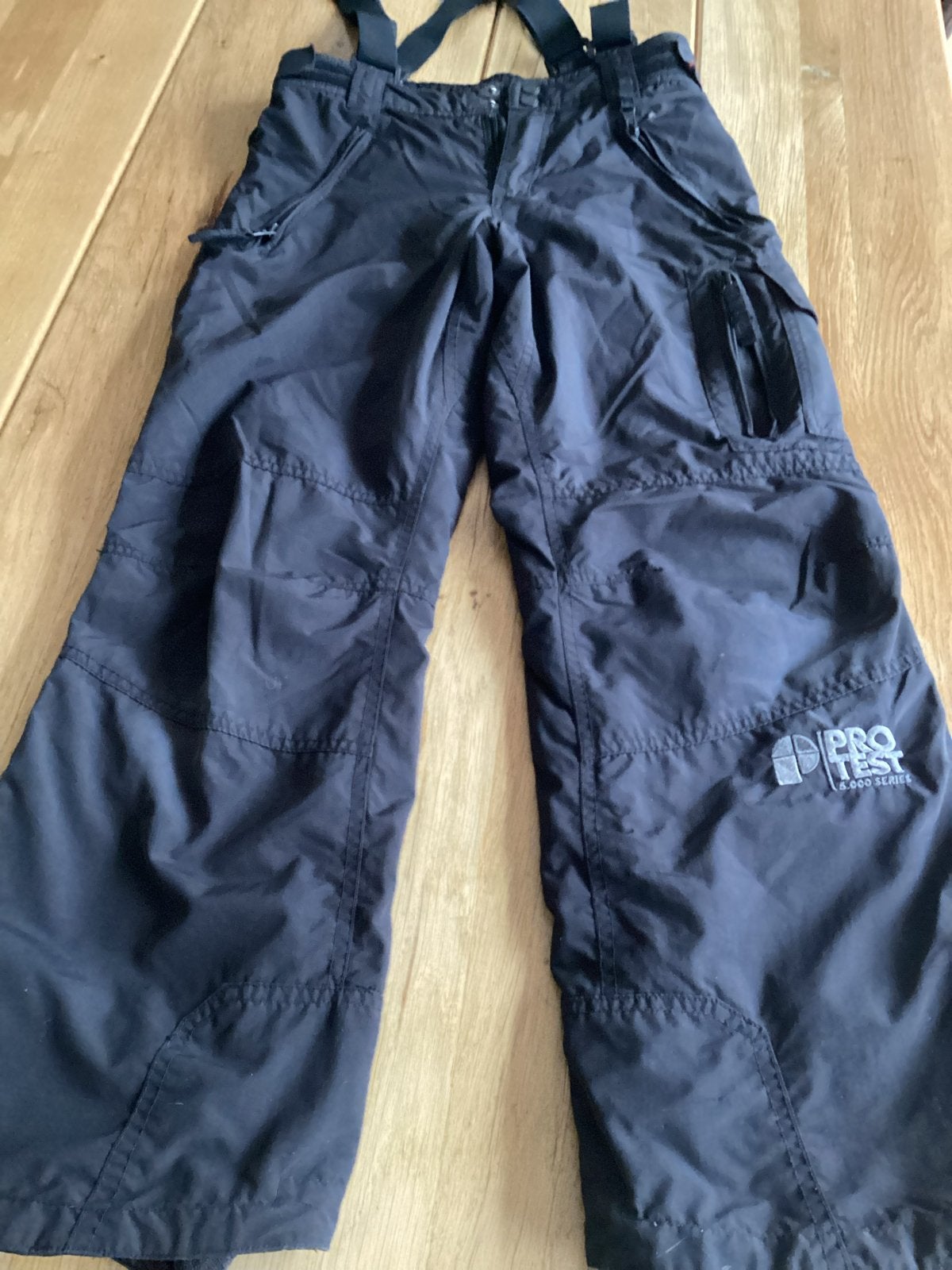 Protest skibroek zwart maat 140, Ophalen of Verzenden, Zo goed als nieuw, Maat 34 (XS) of kleiner, Broek