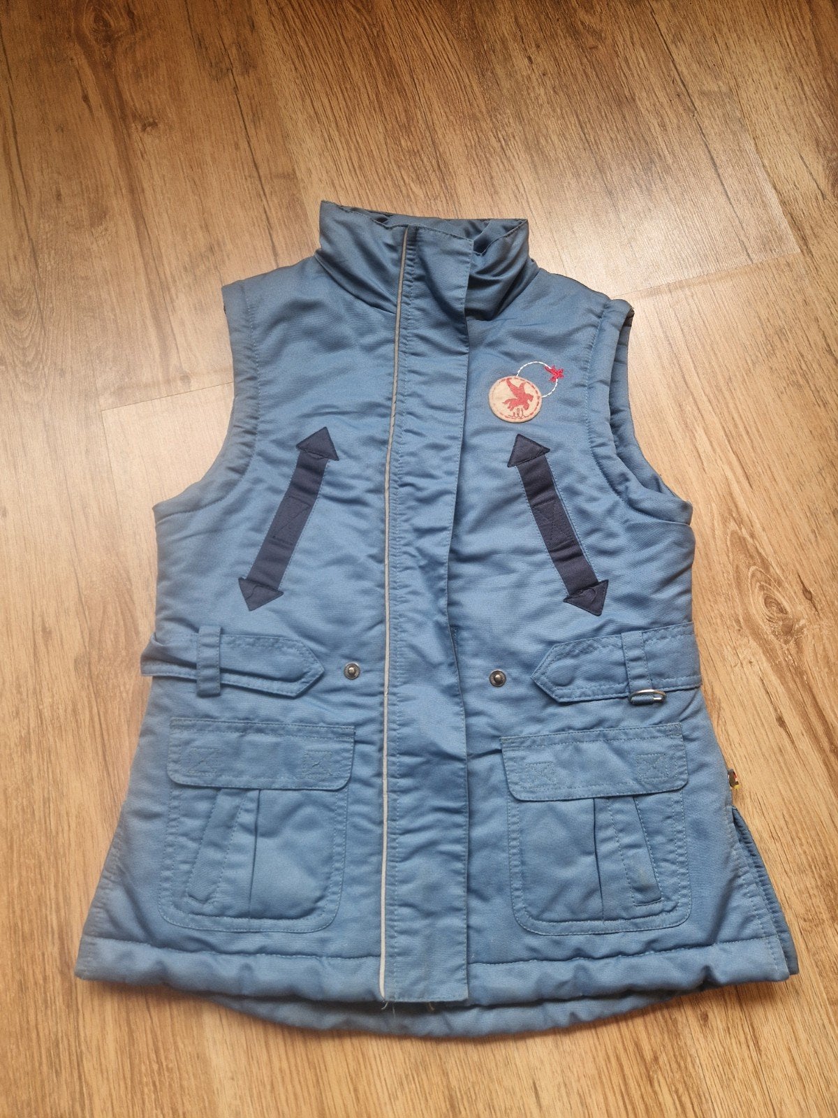 paardrij bodywarmer 128 Elt blauw, Ophalen of Verzenden, Bovenkleding