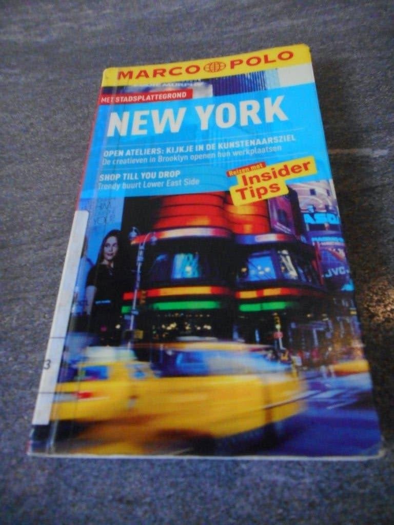 Marco Polo reisgids New York, Gelezen, Marco Polo, Ophalen of Verzenden, Reisgids of -boek