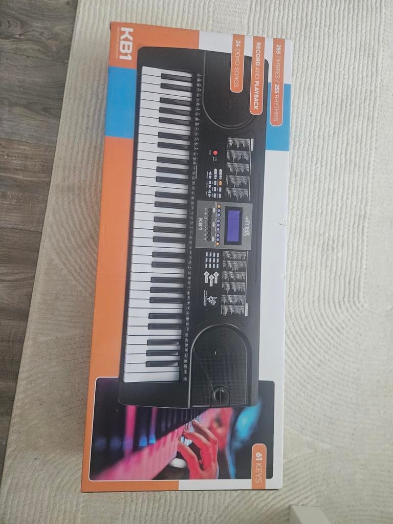 KB1 Elektronisch Keyboard met 61 Toetsen, Ophalen, Zo goed als nieuw, 61 toetsen, Overige merken