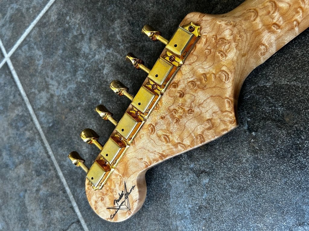 Fender custom shop strat neck + tuners, Ophalen of Verzenden, Zo goed als nieuw, Elektrische gitaar