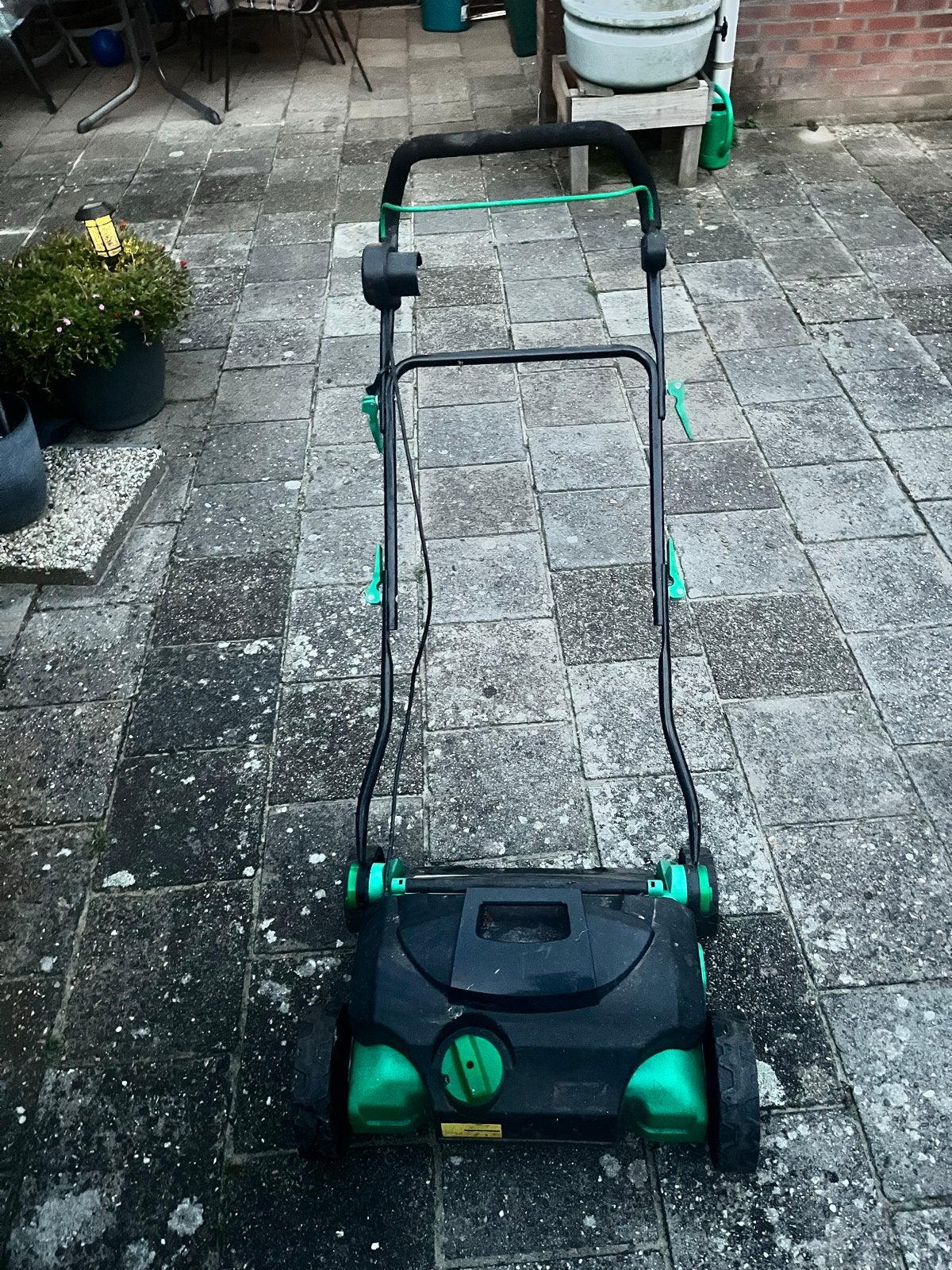 Elektrische verticuteermachine, Ophalen, Gebruikt, Elektrisch