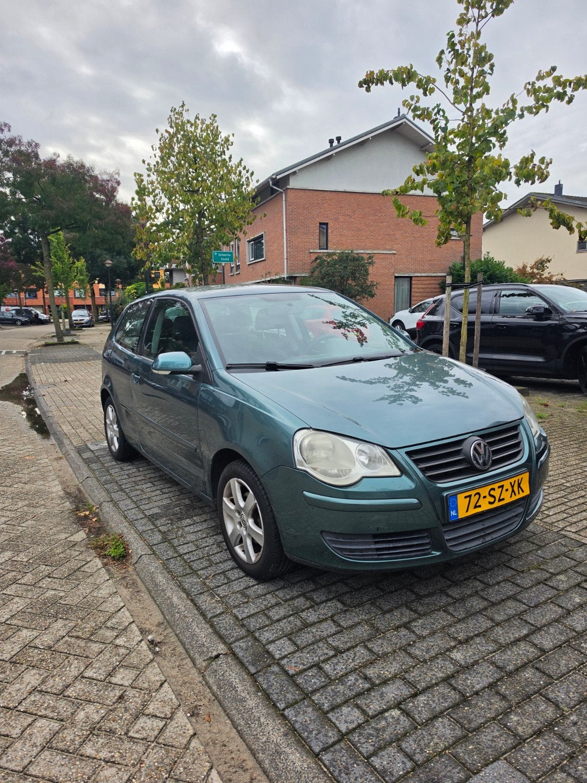 Volkswagen Polo 1.4 55KW 2006 Groen, Auto's, Voorwielaandrijving, 15 km/l, 74 pk, Origineel Nederlands