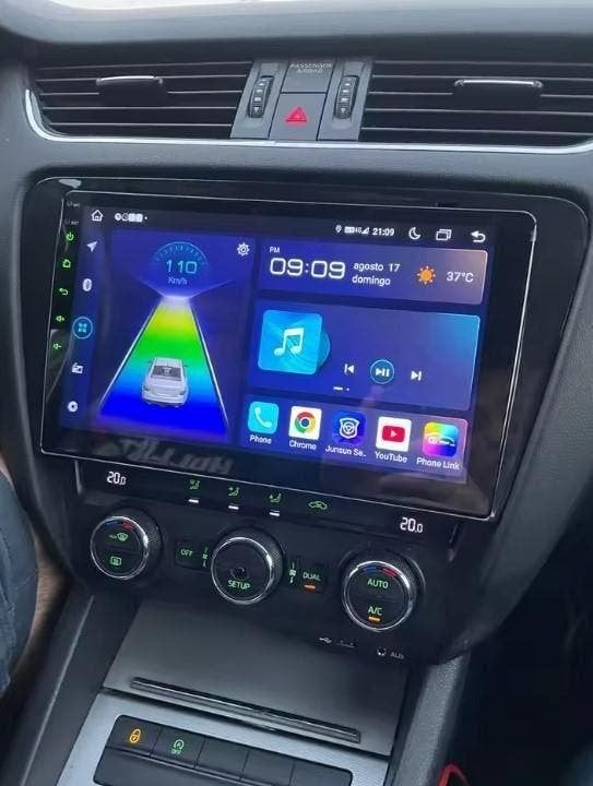 Skoda Octavia 2013-2019 android 14 navigatie radio carplay, Ophalen of Verzenden, Nieuw
