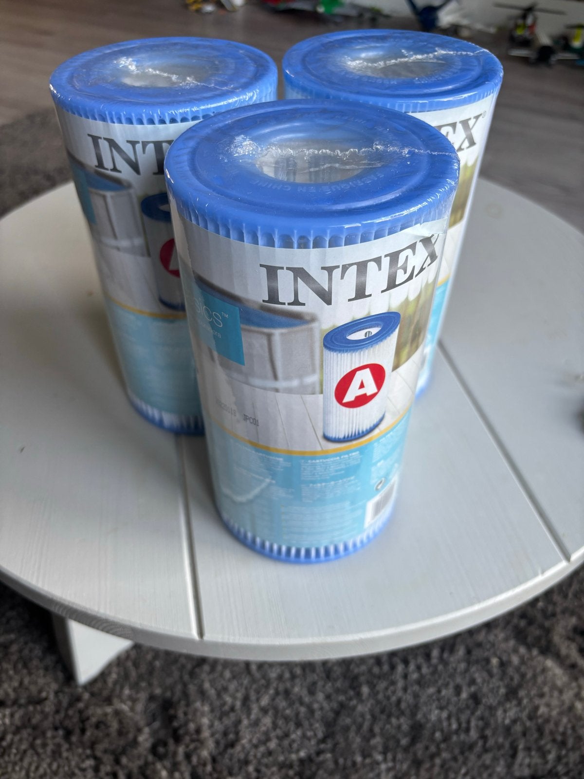 Intex Krystal Clear Pool Filter Cartridges Type A (3 stuks), Ophalen of Verzenden, Nieuw, Filter