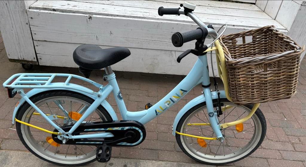 Alpina Club 18 inch kinderfiets - Goede banden en remmen, Ophalen, Gebruikt, 18 inch