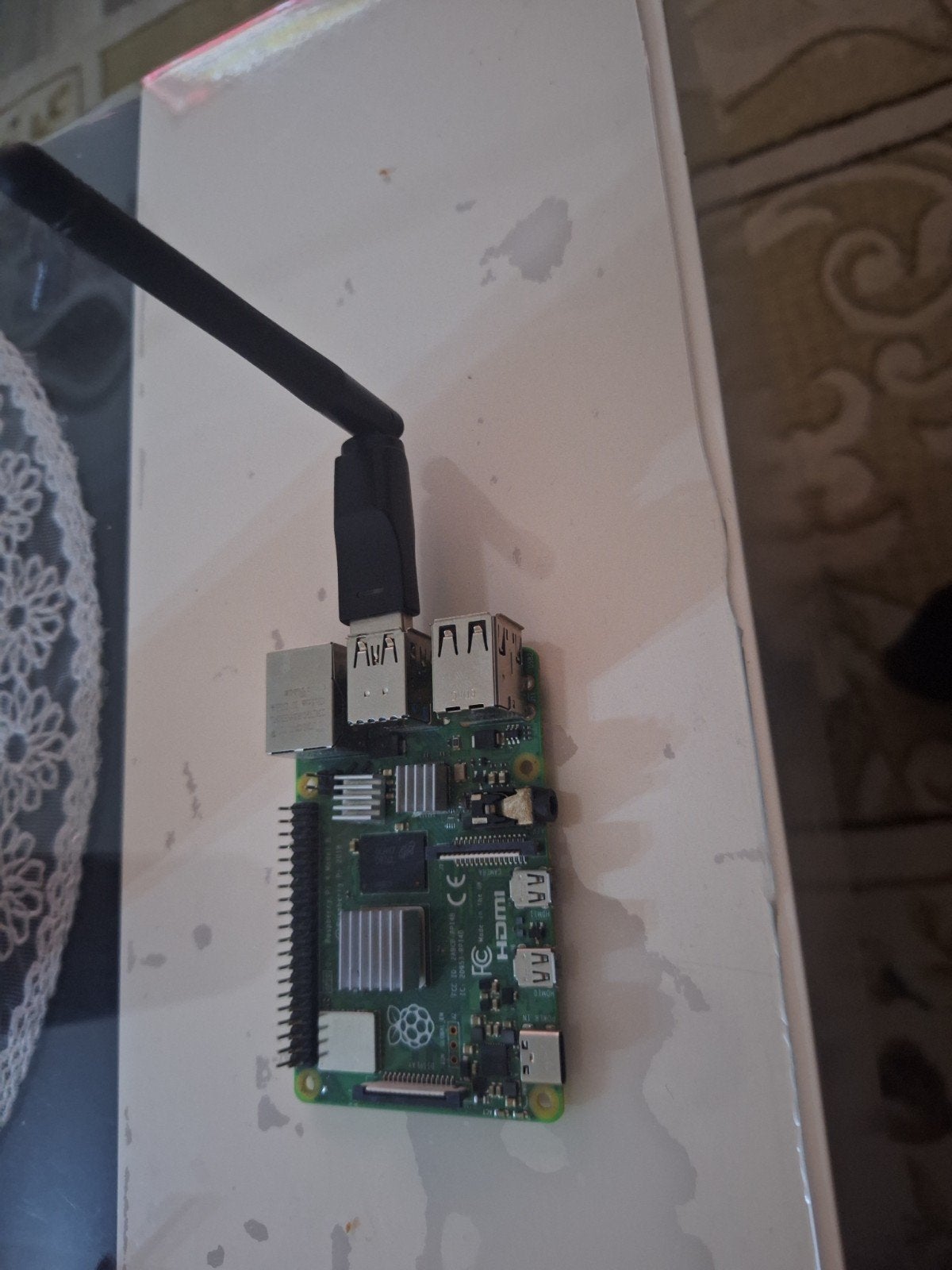 Raspberry Pi 4 Model B met openwrt en WiFi-antenne, Gebruikt, 2 tot 3 Ghz, Broadcom BCM2711, Ophalen of Verzenden