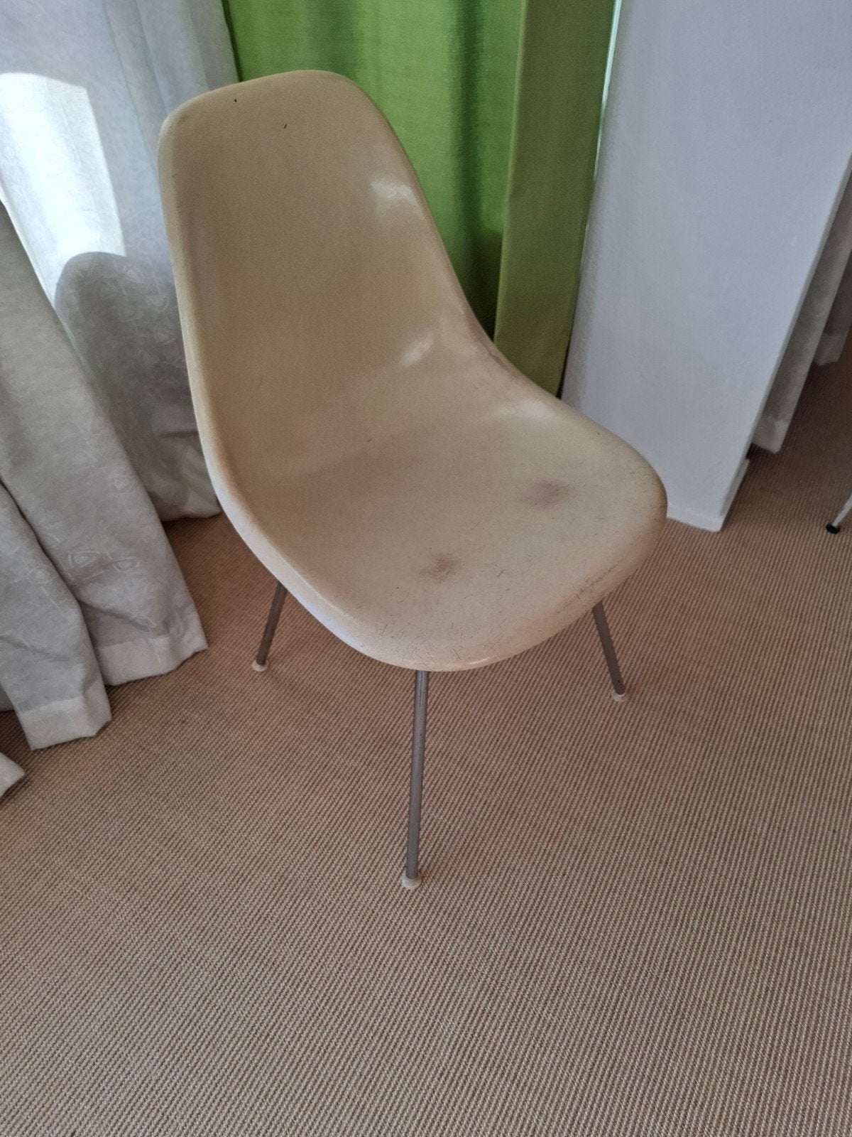 Vintage stoel Eames retro design, Ophalen, Overige materialen, Gebruikt, Overige kleuren