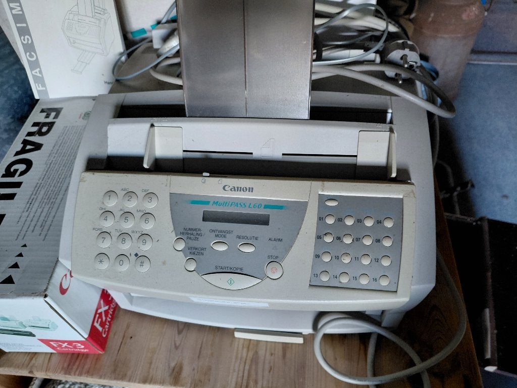 Fax canon multipass l60, Telecommunicatie, Faxen, Ophalen, Gebruikt, Fax