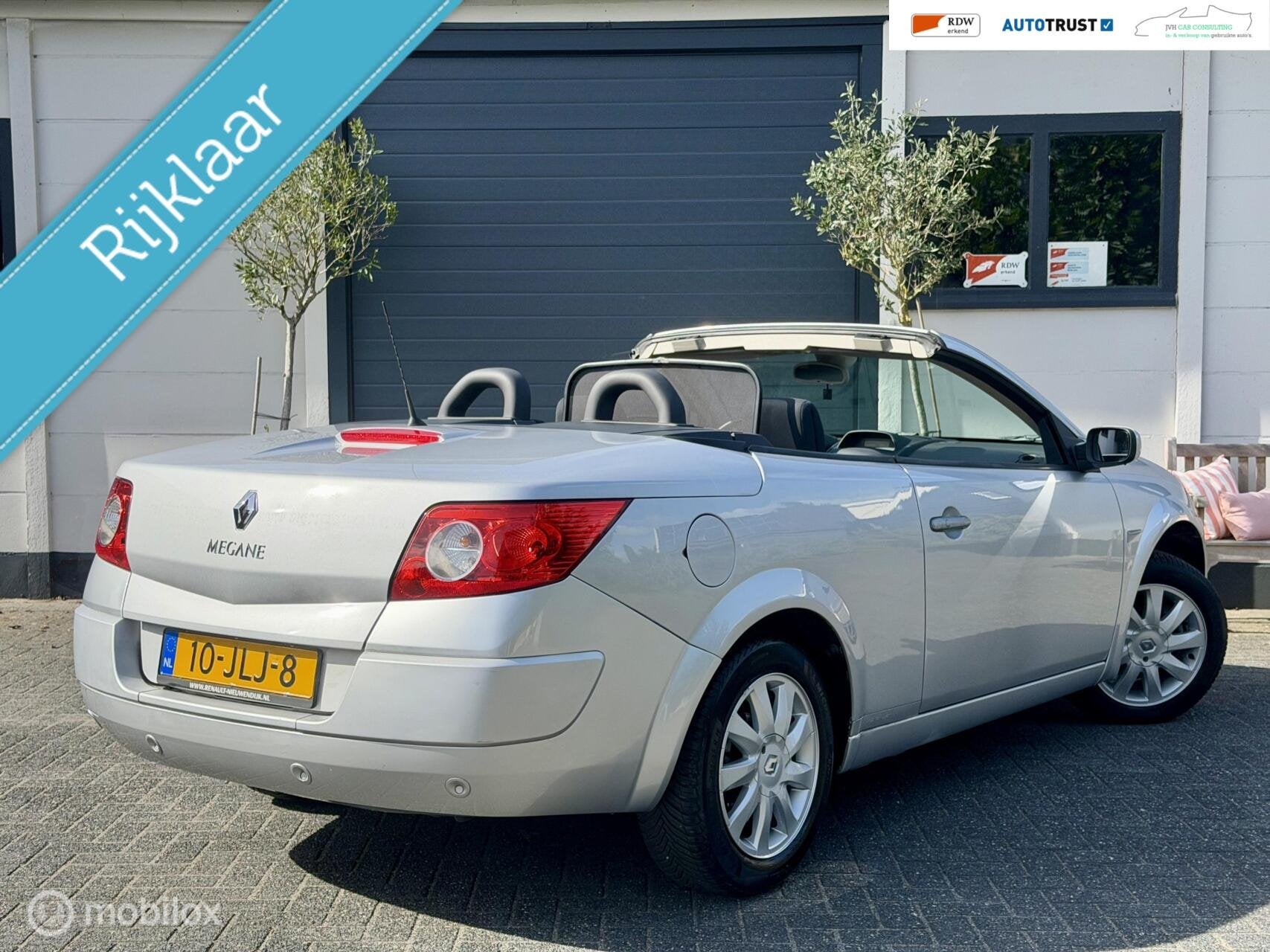 Renault Mégane CC 2.0T 163pk|RIJKLAAR|2EIG|DLR ONDH|GARANTY, Dealer onderhouden, Gebruikt, 4 cilinders, Cabriolet