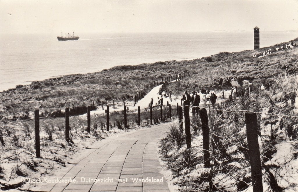 Koudekerke  -  duingezicht  ,  1968               =0003=, Ophalen of Verzenden, 1960 tot 1980, Gelopen, Zeeland