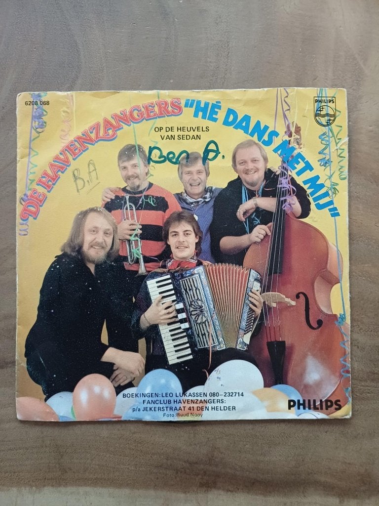 De havenzangers - He dans met mij - Single - Vinyl, Ophalen, Gebruikt, Nederlandstalig