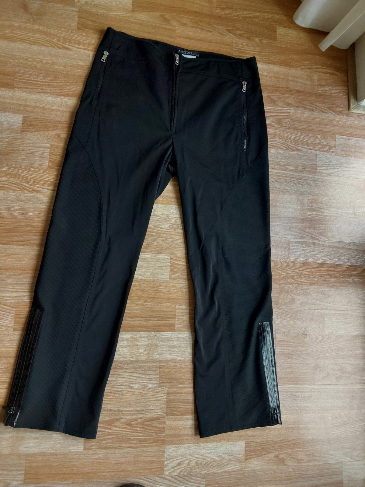 Prachtige broek van Marccain Sports maat 44, travelstof, Verzenden, Zwart, Zo goed als nieuw, Lang