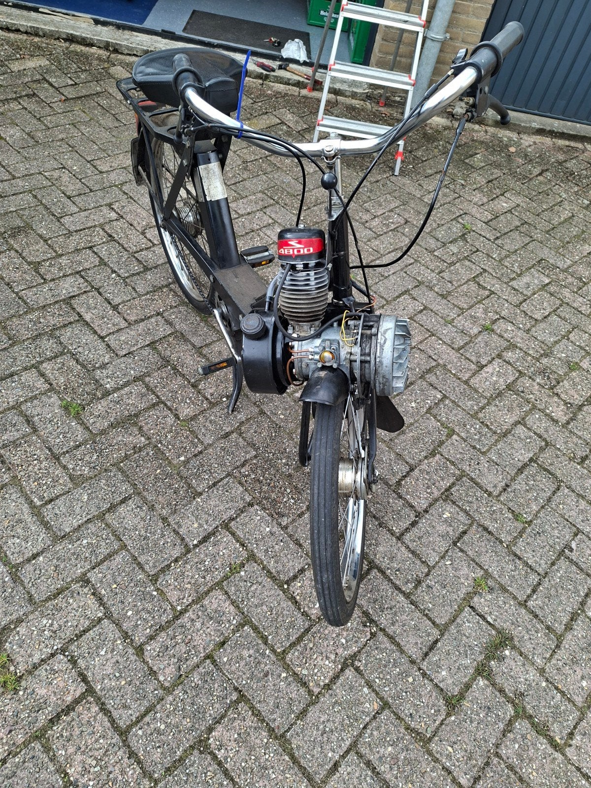 Solex 4800 Bromfiets - Zwart, met extra onderdelen, Fietsen en Brommers, Ophalen, Gebruikt, Overige modellen