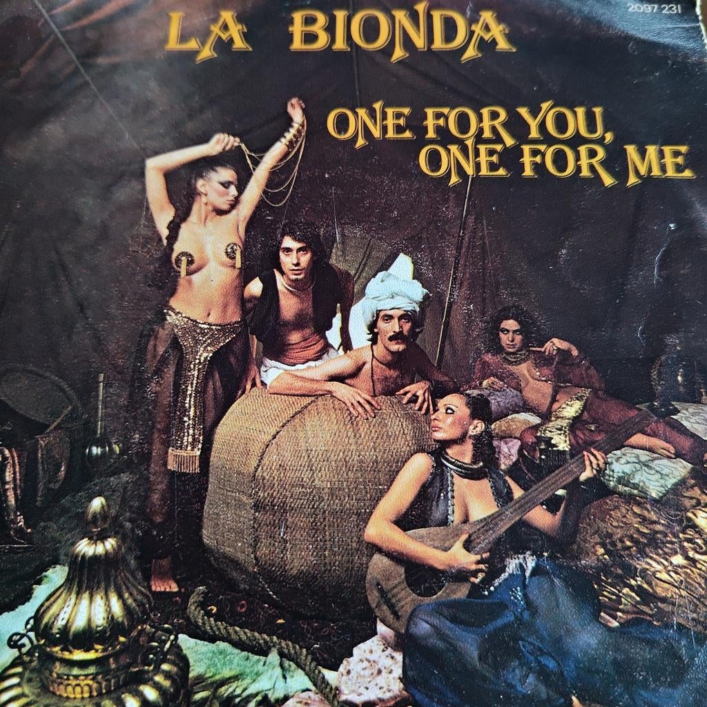 La Bionda - One For You, One For Me (Vinyl Single), Fotohoes, Ophalen of Verzenden, Gebruikt
