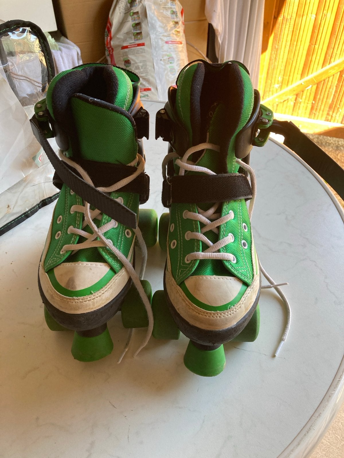 Verstelbare kinder rolschaatsen - Maat 32-36, Ophalen of Verzenden, Verstelbaar, Gebruikt, Kinderen