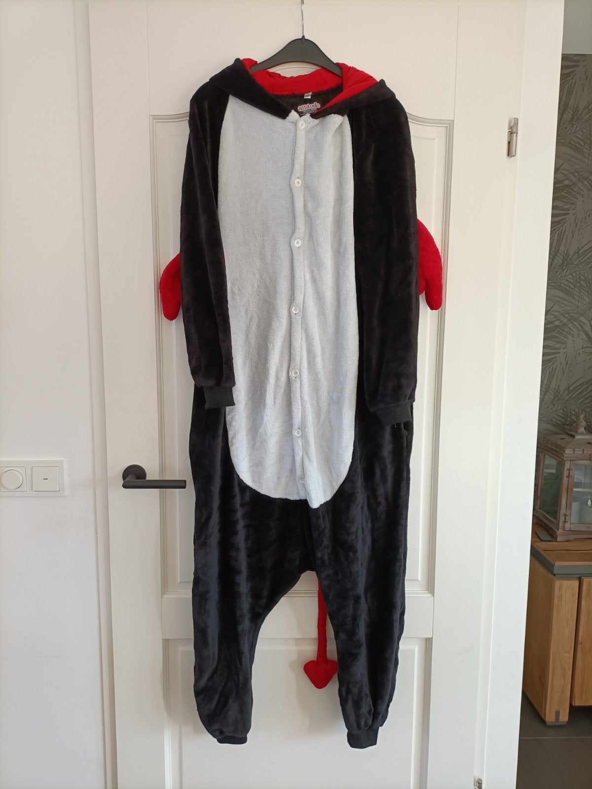 Onesie duivel, Kleding | Dames, Maat 38/40 (M), Carnaval, Attitude Holland, Ophalen of Verzenden