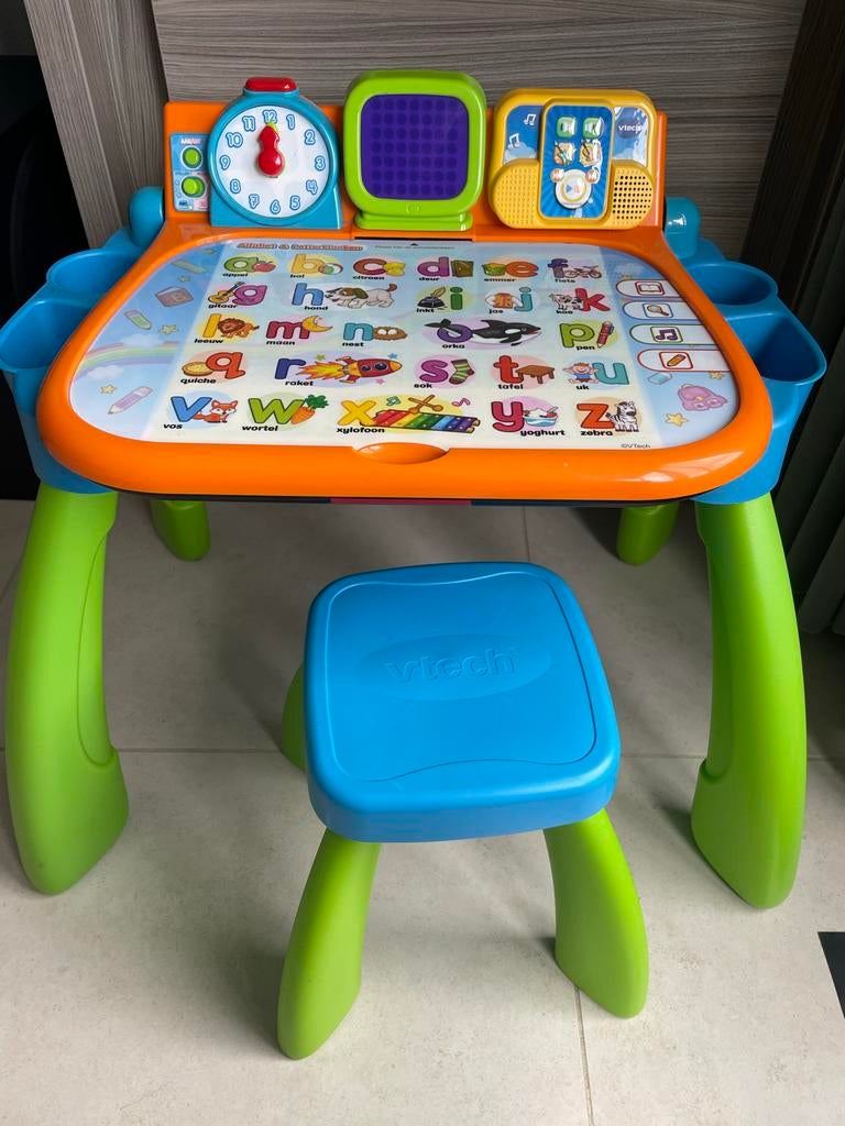 VTech Magisch Speel- en Leercentrum met krukje, Kinderen en Baby's, Speelgoed | Vtech, Ophalen, Gebruikt, 2 tot 4 jaar