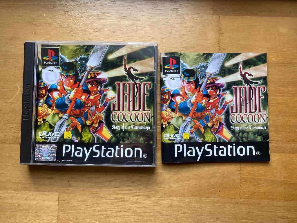 jade cocoon ps1, Spelcomputers en Games, 1 speler, Racen en Vliegen, Ophalen of Verzenden, Zo goed als nieuw