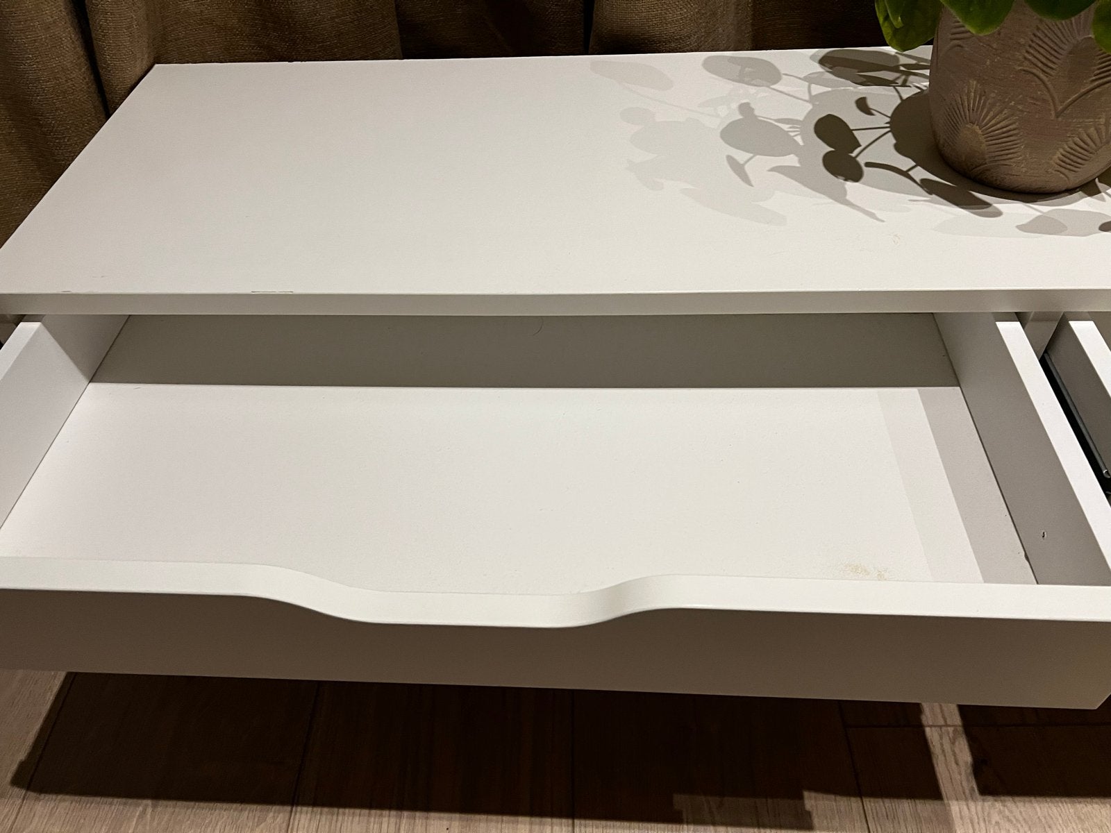 IKEA Ekby Alex plank met lades, Ophalen, Overige materialen, Gebruikt, 100 tot 150 cm