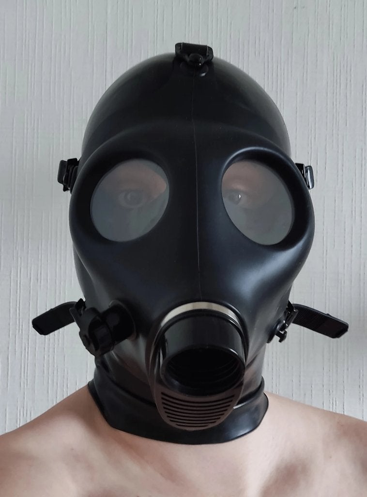 Zwart gasmasker / gas masker festival feest, Verzenden, Nieuw, Feestartikel, Overige