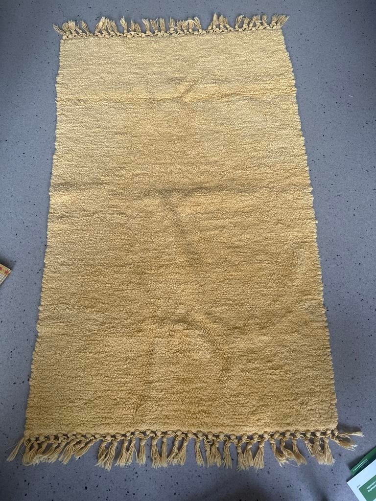 Geel kleed, 60 x 110 cm, Ophalen, Gebruikt, 100 tot 150 cm, 50 tot 100 cm
