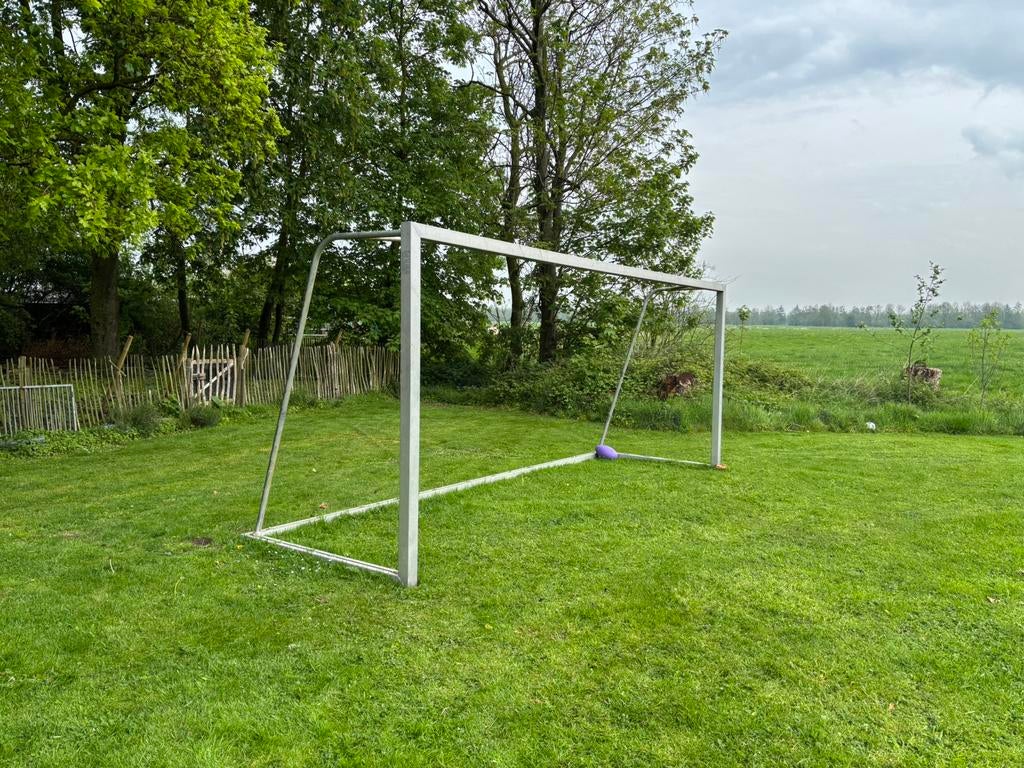 Voetbaldoel 5x2 m, Maat XS of kleiner, Ophalen, Gebruikt, Overige typen