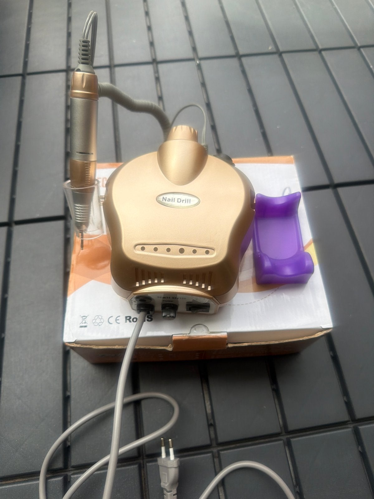 Elektrische nagel vijl machine - Professionele nagelverzorgi, Ophalen, Zo goed als nieuw, Overige typen