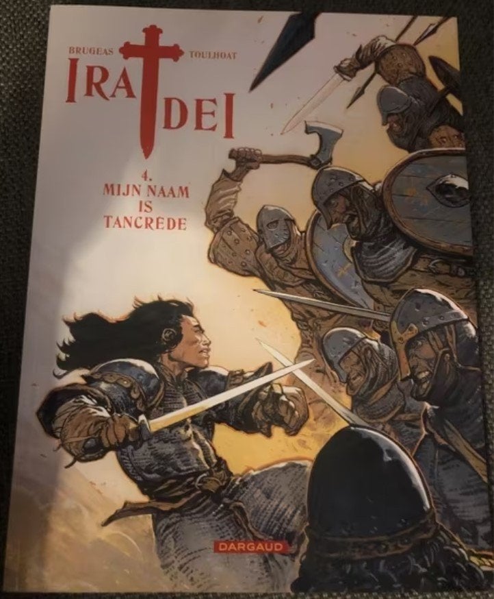mijn naam is tancrede ira dei a1, Eén stripboek, Ophalen of Verzenden, Zo goed als nieuw