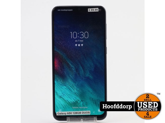 Samsung Galaxy A50 128GB DUOS, Telecommunicatie, Mobiele telefoons | Samsung, Samsung, Zo goed als nieuw, Support@Samsung.com