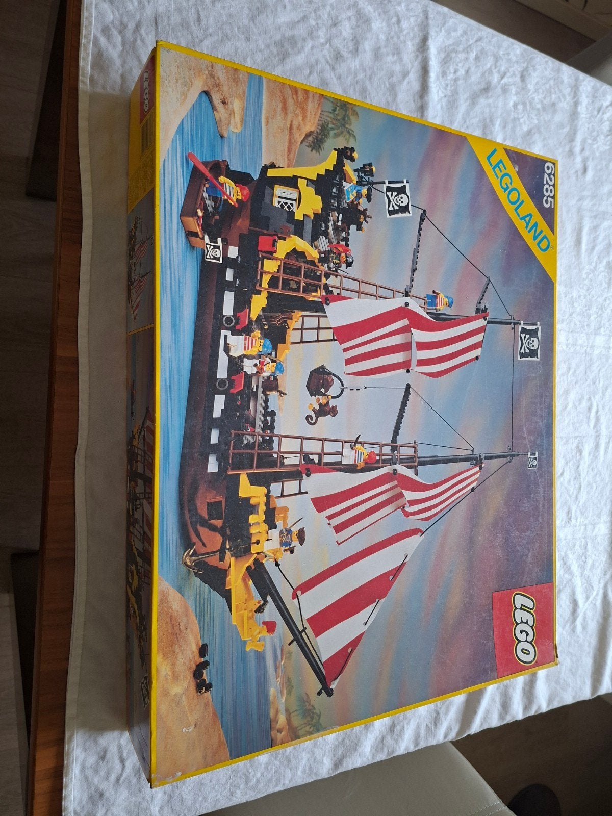 Lego 6285 piratenschip Black Seas Barracuda, Lego, Ophalen of Verzenden, Zo goed als nieuw, Complete set