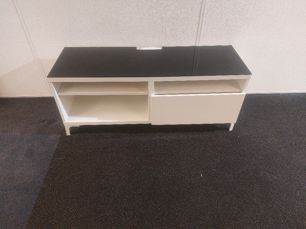 modern ikea tv kastje met 2 extra kastjes ( 500664), Huis en Inrichting, Ophalen, 50 tot 100 cm, Zo goed als nieuw, Minder dan 100 cm
