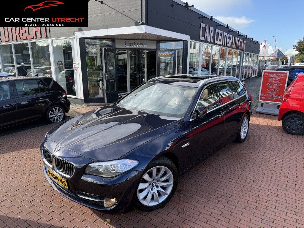 Bmw 5-serie Touring 520i High Executive, Auto's, Automaat, Euro 5, Gebruikt, 4 cilinders