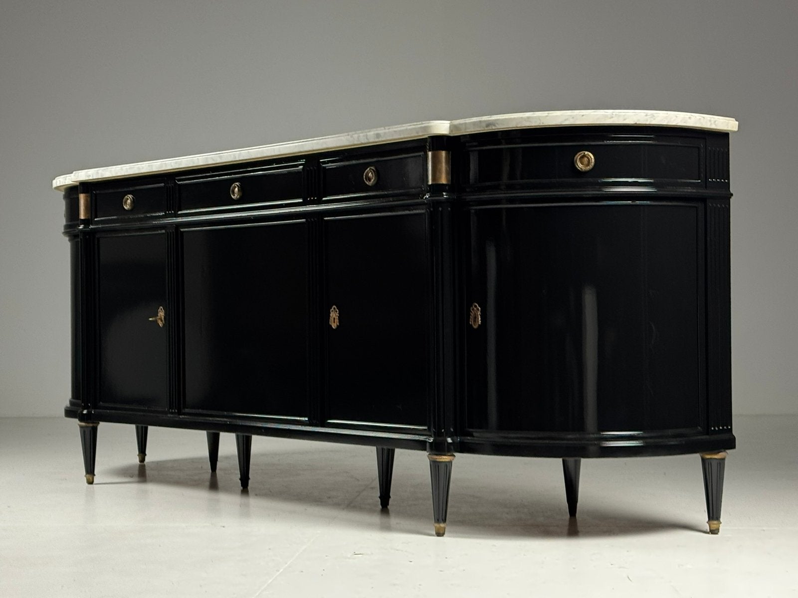 Franse Louis XVI stijl dressoir, Ophalen, Zo goed als nieuw, 25 tot 50 cm