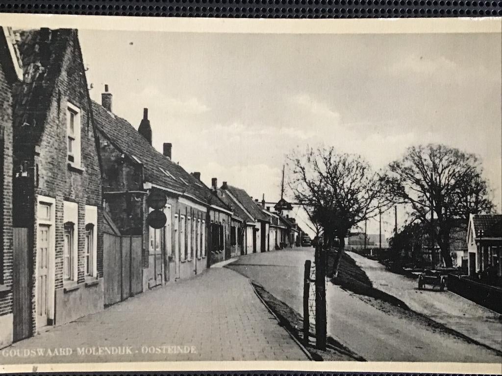 Goudswaard Molendijk Oosteinde 1955-60, Verzenden, 1940 tot 1960, Ongelopen, Zuid-Holland