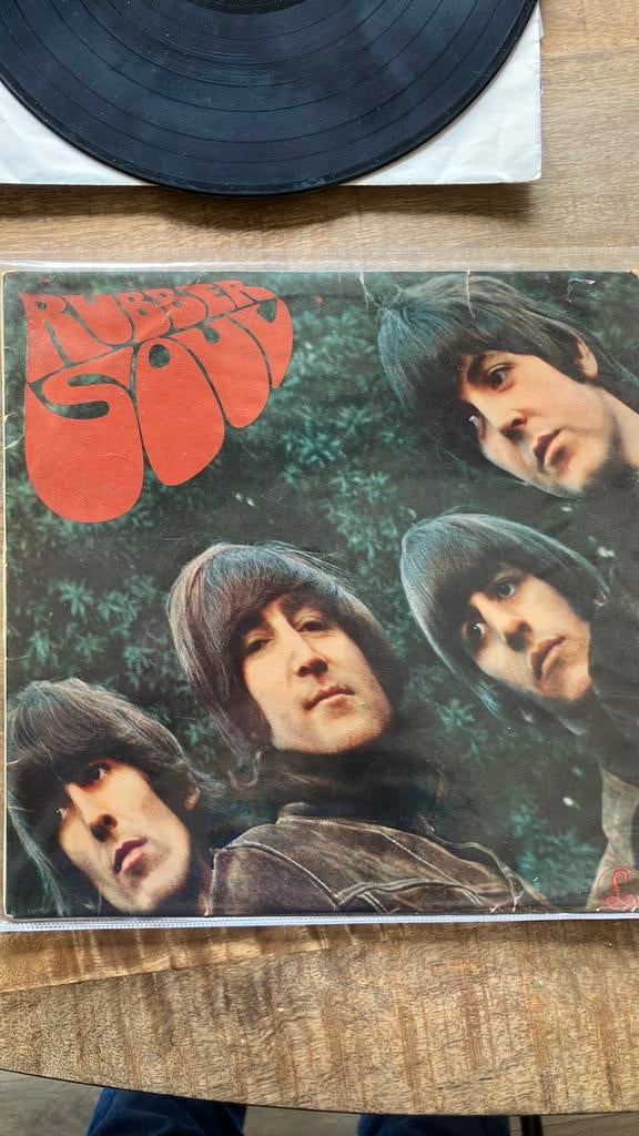 LP- Rubber soul -the Beatles, Ophalen of Verzenden, Gebruikt, 12 inch, Poprock