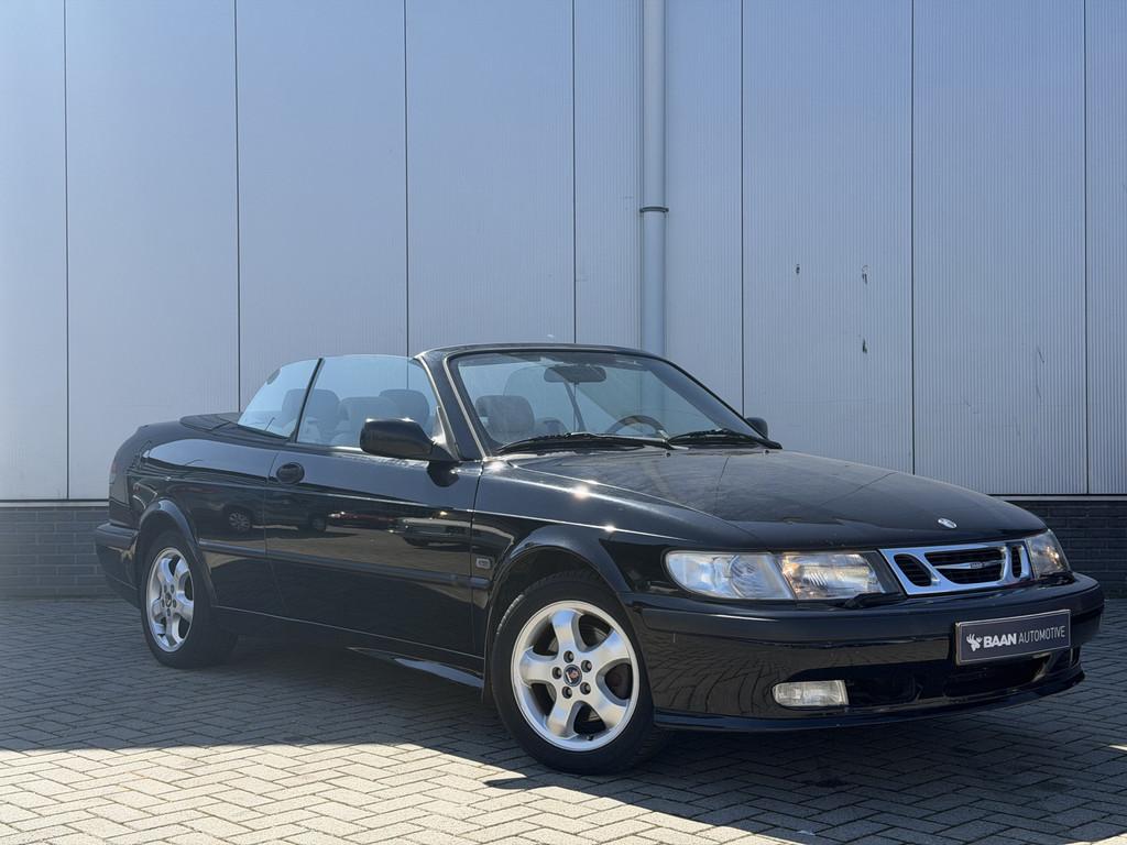 Saab 9-3 Cabrio 2.0 Turbo S (bj 2002), Voorwielaandrijving, Gebruikt, 4 cilinders, Cabriolet
