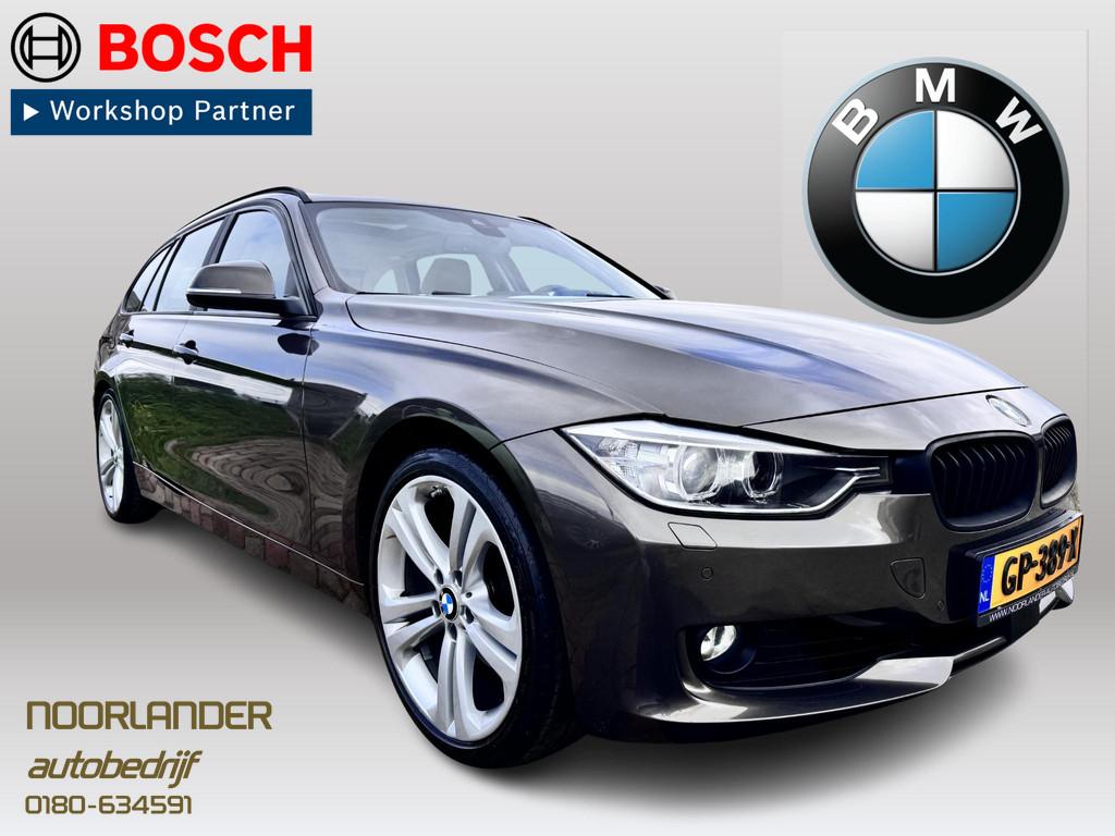 BMW 3-serie Touring 328i High Executive key-less/head-up dis, Auto's, BMW, Automaat, 745 kg, Gebruikt, 4 cilinders