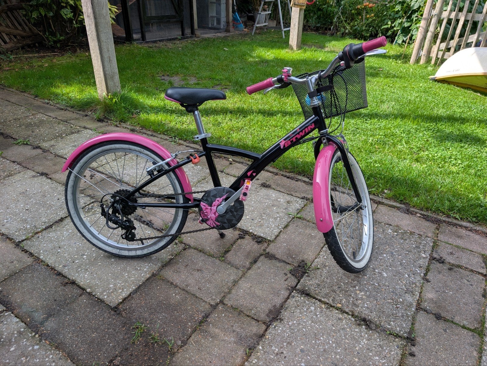 Nette Btwin meisjesfiets, Ophalen, Gebruikt, Velgrem, Btwin Decathlon