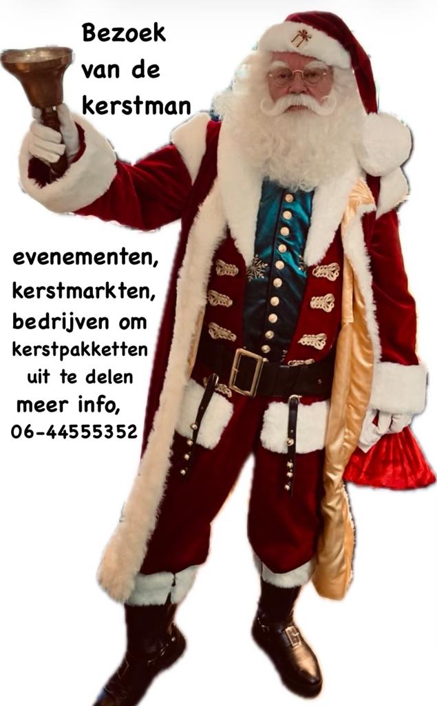 Kerstman op bezoek kan nu al boeken voor 2026, Ophalen of Verzenden, Nieuw